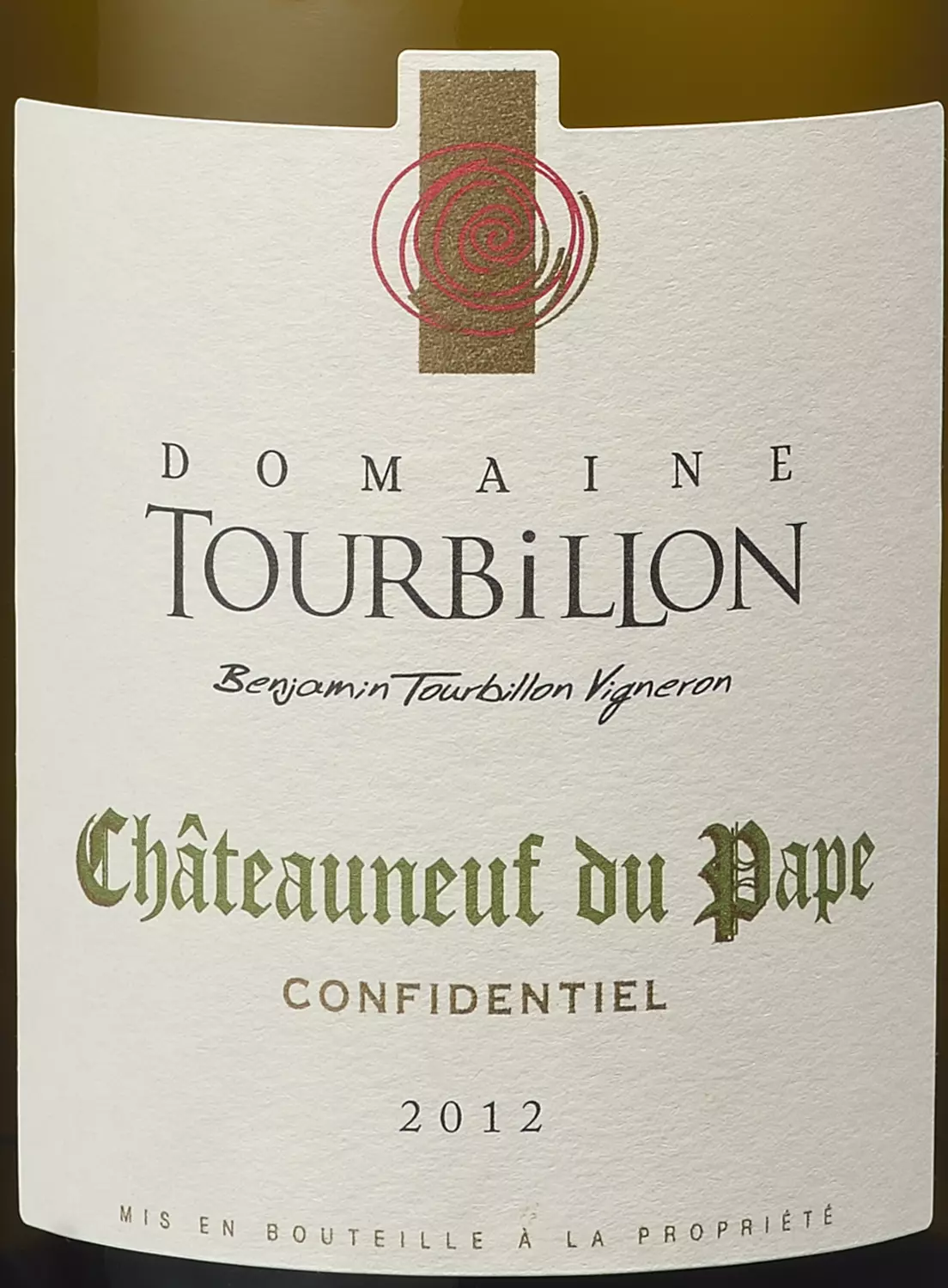 Châteauneuf-du-Pape White cuvée confidentiel